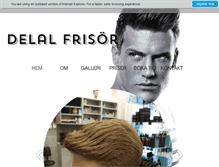Tablet Screenshot of delal.se
